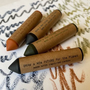 Captured Carbon Studio: Captured Carbon Crayons